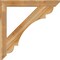 Ekena Millwork Olympic Slat Rough Sawn Bracket, Western Red Cedar, 4"W x 38"D x 38"H BKT04X38X38OLY06RWR - alternate 3